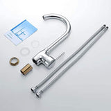 Hapilife 10 Years Warranty Single Lever Swivel Spout Modern Kitchen Sink Basin Mixer Tap with UK Standard Fittings