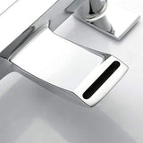[Bath Tap & Bathroom Sink Tap] Hapilife Basin Mixer Monobloc Tap Waterfall and Bath Filler Tub Tap Chrome