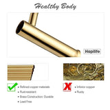 Bathroom Taps Countertop Basin Mixer Tap for Washroom and Bathroom Sink Single Lever Solid Brass Chrome 10 Year Guarantee