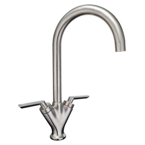 Hapilife® Contemporary Swivel Spout Kitchen TapBrushed