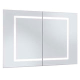 Hapilife Double Slide Door Mirror Cabinet 600(H) 900(W)