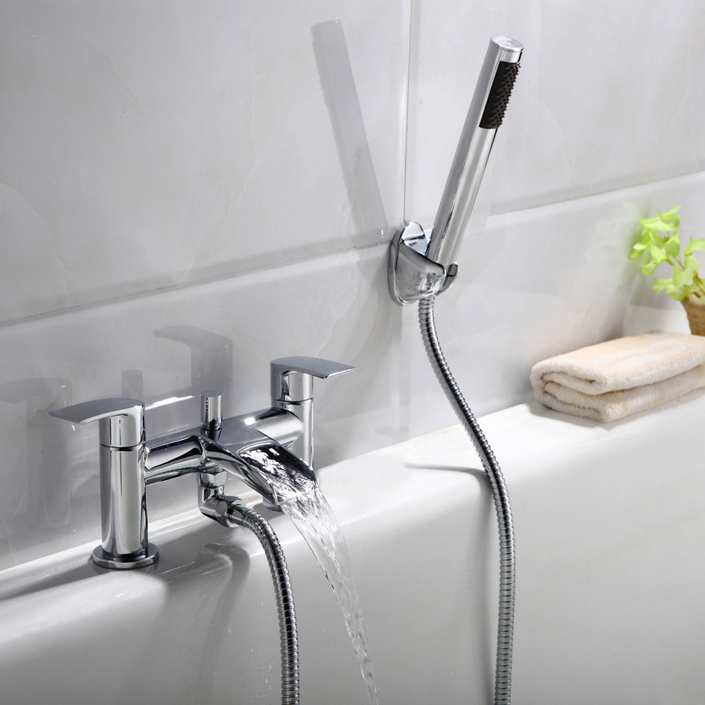 Hapilife® Waterfall Bath Shower Tap-Polished Chrome